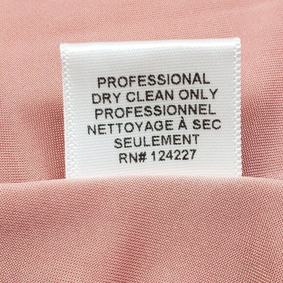 MISA Los Angeles Domino Draped Mini Dress Womens XS Blush Rose Warm Weather Glam - Picture 12 of 16